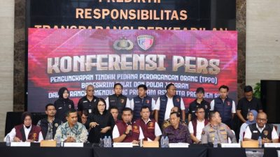 Kurun Waktu Satu Bulan Bareskrim Polri Ungkap 397 Kasus TPPO Jaringan Internasional