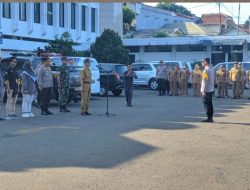 POLSEK CIAWI BERSAMA INSTANSI STAKEHOLDER LAINNYA LAKSANAKAN APEL PERSIAPAN PERGESERAN PASUKAN KE TPS DALAM RANGKA PILKADA MANTAP PRAJA SERENTAK 2024