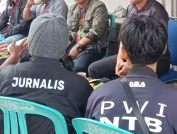 Bangun Keakraban,  Kalapas Kelas IIB  Selong Gelar Cofee Morning Bersama Awak Media.