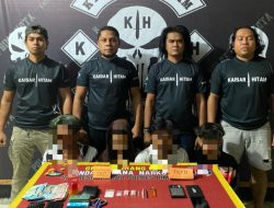 Kerja Tuntas, Tim Kaisar Hitam Polres Bima Kota Gulung Kelompok Pengedar Sabu-Sabu
