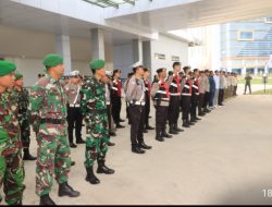 200 Personel Gabungan Siap Amankan Debat Perdana Pilkada Bupati dan Wabup Lombok Tengah.