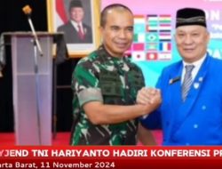 Mayjen TNI Hariyanto Hadiri Konferensi PPWI