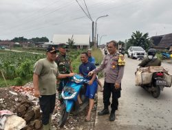 SINERGITAS TNI POLRI GIAT COOLING SISTEM DIALOG WARGA MASYARAKAT BERI HIMBAUAN DAN AJAK JAGA KAMTIBMAS