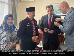 *Dr. Mohamed Trabelsi: Kami Siap Bekerjasama dengan PPWI*