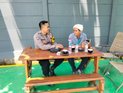 Bhabinkamtibmas Wilayah Hukum Polsek Klapanunggal Desa Bojong Giat COOLING Sistem Sambang Tokoh Masyarakat Beri Pesan dan Ajak Jaga Kamtibmas 