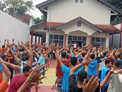 Semangat Sehat Bersama: WBP Lakukan Senam Pagi Rutin