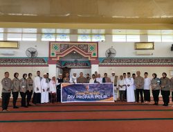 Jum’at Berkah, Kabid Propam Polda Sumsel Beserta Jajaran Gelar Kegiatan Sosial di Beberapa Kabupaten dan Kota