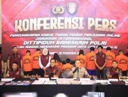Bareskrim Polri Ungkap Kasus TPPO dan Jaringan Judi Online Internasional