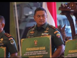 KASAD Apresiasi Korem 162/Wira Bhakti Raih Predikat WBK, Berharap Jadi Contoh Bagi Satuan TNI AD