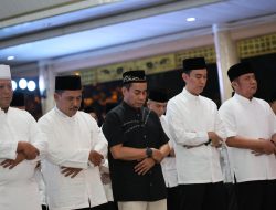 Kapolda Bersama Gubernur Sumsel dan Forkopimda Safari Ramadhan di kabupaten OKI