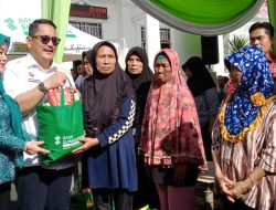 TP- PKK Kecamatan Kemuning dan Bank Sumsel Babel Syariah menggelar Pasar Bedug Ramadhan 1446 Hijriah