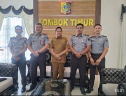 Perkuat Sinergitas, Kalapas Selong Kunjungi Bupati Lombok Timur