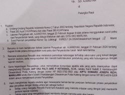Diduga Langgar SOP, Oknum Penyidik dan Mantan Kanit Harda Polda Kalteng Abaikan Laporan Warga Soal Penyerobotan Tanah