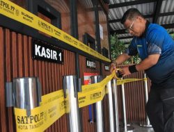 The Nice Garden Pinang Tak Kantongi PBG, Tetap Nekat Beroperasi, Satpol PP Kota Tangerang Segel Ulang dan Tutup