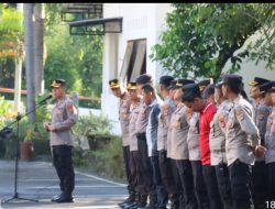 Kapolresta Mataram Pimpin Apel Pengamanan Aksi Unjuk Rasa: Tekankan Profesionalisme dan Kendali Emosi