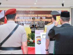 Irjen Pol. Hadi Gunawan Pimpin Pelantikan Wakapolda dan Sertijab Dua Pejabat Utama Polda NTB