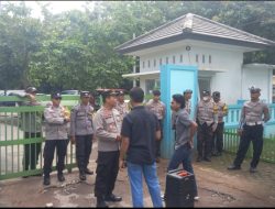 Pimpin Pengamanan Aksi Demo, Kapolsek Mataram Himbauan Massa Tertib Sampaikan Aspirasi