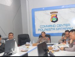 Kapolresta Mataram Ikuti Rakor Nasional dan Daerah Bahas Pemberantasan Premanisme