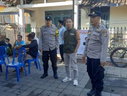 Polsek Selaparang Amankan Pemilihan Kepala Lingkungan Pelita, Pastikan Proses Demokrasi Berjalan Lancar
