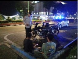Cegah Balap Liar dan Kejahatan Malam, Polsek Selaparang Gencarkan Patroli Tengah Malam di Kawasan Taman Udayana