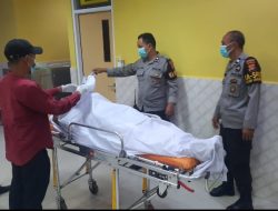 Polsek Sandubaya Evakuasi Mahasiswa Asal Timor Leste yang Ditemukan Meninggal di Asrama