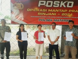 Redam Konflik Warga, Polsek Mataram Fasilitasi Mediasi Hingga Capai Kesepakatan Damai