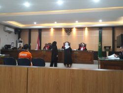 Sidang kasus Tambang ilegal Terdakwa DT