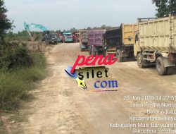 Diduga Galian C ilegal Milik A. Tiong, Bebas Beroperasi Pasok Tanah Urug ke PT Perissos Andalan Abadi