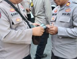 Kapolsek Mataram Lakukan Gaktiblin, Tegaskan Disiplin Adalah Kunci Teladan bagi Masyarakat