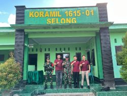 Perkuat Sinergi Keamanan, Lapas Selong dan Koramil 1615-01/Selong Jalin Koordinasi Strategis