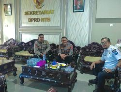 Pererat Sinergi, Kapolsek Selaparang Lakukan Silaturahmi ke Kantor DPRD NTB
