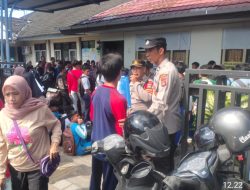 Pastikan Pelayanan Berjalan Lancar, Unit Samapta Polsek Selaparang  Kawal Kegiatan Dinsos Kota Mataram