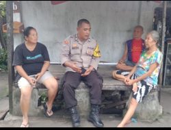 Warga Resah Lampu Jalan di Lingkungannya Padam, Bhabinkamtibmas Saptamarga Tindaklanjuti Keluhan Warga
