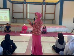 Apakah Kamu Teman Baikku?” Bhayangkari Lombok Utara Tanamkan Nilai Pertemanan Sehat kepada Ratusan Siswa