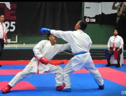 Atlet Baharkam Polri Ukir Prestasi di Kejuaraan Karate Piala Kapolri Cup 2025