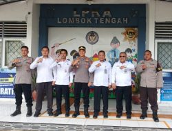 Perkuat Koordinasi dan Sinergi, Kapolsek Batukliang Kunjungi LPKA Loteng