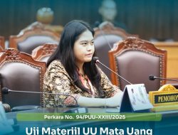 MK Gelar Sidang Lanjutan Uji Materiil UU Mata Uang, Pemohon Tetap pada Permohonan Awal