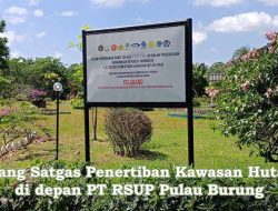 *Plang Satgas PKH di Kantor Perkebunan PT RSUP Pulau Burung: Legalitas Dipertanyakan, Aktivitas Tetap Berjalan*