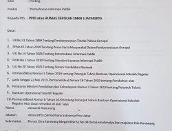 Gerhana Indonesia Jabar Minta Transparansi Dana BOS SMKN 1 Jayakerta: Ajukan Permohonan Informasi Publik