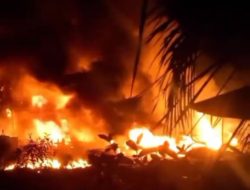 Tempat Penyulingan Minyak Ilegal Kembali Meledak di Bayung Lencir, Diduga Milik “Sultan dan Umi”