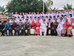 Upacara Peringatan HUT KE-80 RI Tingkat Kecamatan Lubai Berlangsung Khidmat