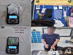 *Pengedar Sabu Babat Toman Dibekuk, Polisi Sita Puluhan Gram Narkoba dan Ekstasi WhatsApp*