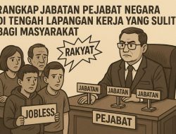 Rangkap Jabatan Pejabat Negara di Tengah Krisis Lapangan Kerja, Bentuk Ketamakan yang Disahkan Negara