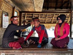Menyembeq Sambut Kapolres Lombok Utara, Literasi Dijadikan Senjata Bangun SDM Senaru