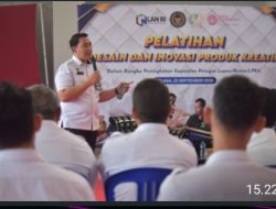 Tingkatkan Kompetensi ASN, Lapas Selong Ikuti Pelatihan Desain dan Inovasi Produk Kreatif