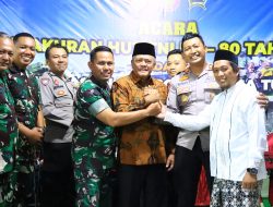 Tasyakuran HUT TNI ke-80 Digelar Bersama Forkopimcam Krejengan