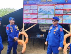 Kakorpolairud Baharkam Polri Cek Kesiapan Pengamanan MotoGP 2025 di wilayah Perairan Mandalika..