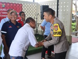 Kapolres Metro Tangerang Kota Silaturahmi dengan Elemen Serikat Buruh, Wujud Sinergi Jaga Kondusivitas Daerah