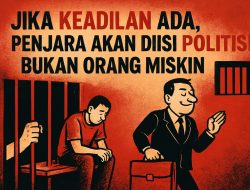 Jika Keadilan Ada, Penjara Akan Diisi Politisi – Bukan Orang Miskin