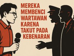 Mengapa Pejabat Korup, Aparat Pembeking Kegiatan Ilegal, dan Pelaku Kejahatan Membenci Wartawan?